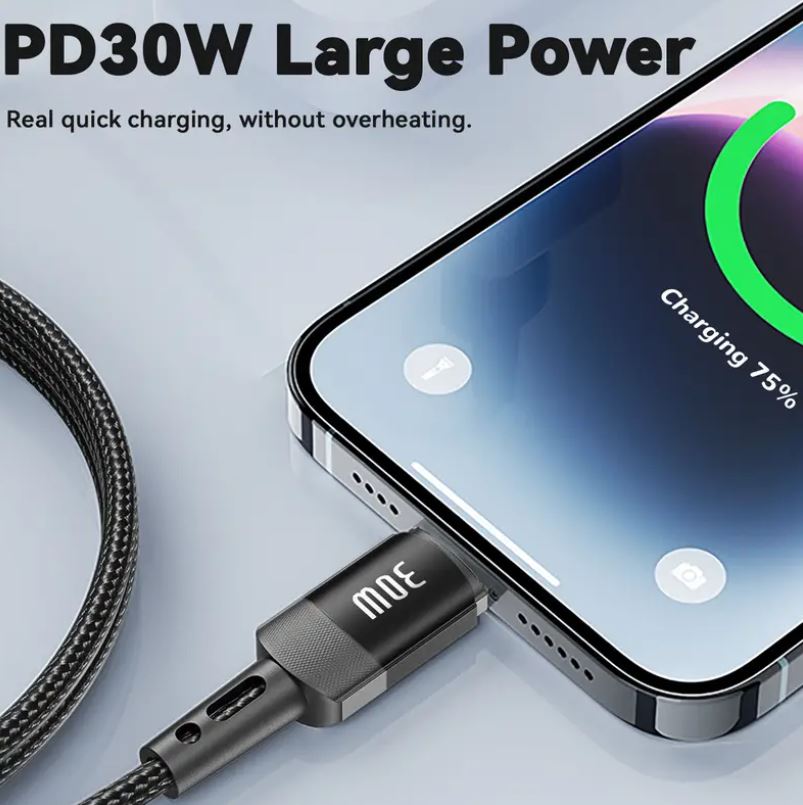 PBuddy USB C To Lightning Cable 27W 1M IPhone Charger Cable Apple MFi Certified Power USB-C IPhone Charger Cord Fast Charging For IPhone 14 13 12 11 Pro Max Mini XS XR X 8 7 Plus 6s SE, IPad - Black PBuddy USB C To Lightning Cable 27W 1M IPhone Charger Cable Apple MFi Certified Power USB-C IPhone Charger Cord Fast Charging For IPhone 14 13 12 11 Pro Max Mini XS XR X 8 7 Plus 6s SE, IPad - Black